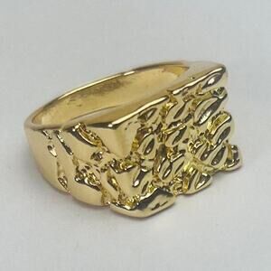 Y2k 2000s vintage style foil ring